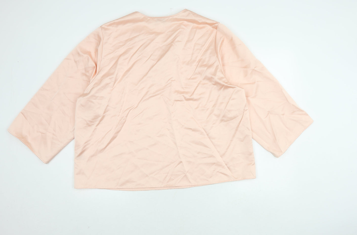 Womens UK Size 16 Marks and Spencer Pink Basic Blouse