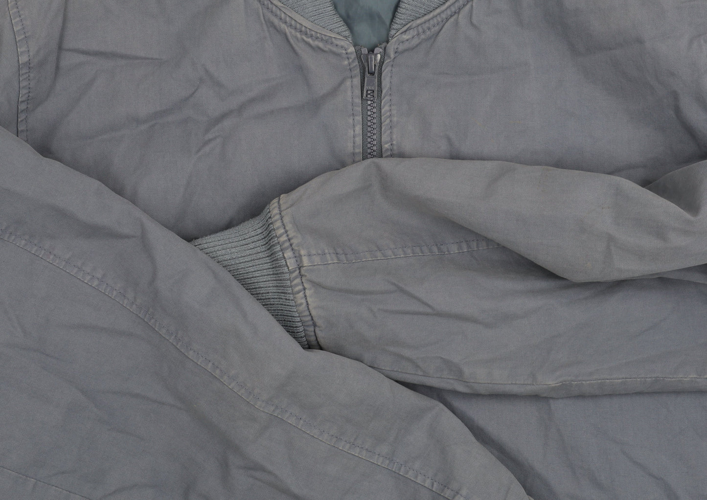 ASOS Men's Blue Bomber Jacket Size L, Casual Style