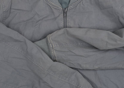 ASOS Men's Blue Bomber Jacket Size L, Casual Style