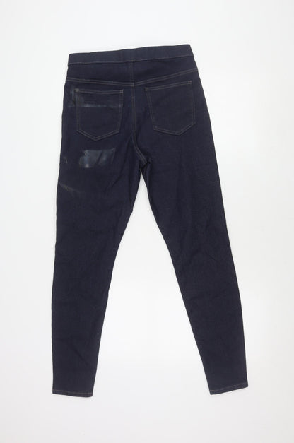 Womens UK Size 12 Marks and Spencer Regular Fit Skinny Blue Jeans