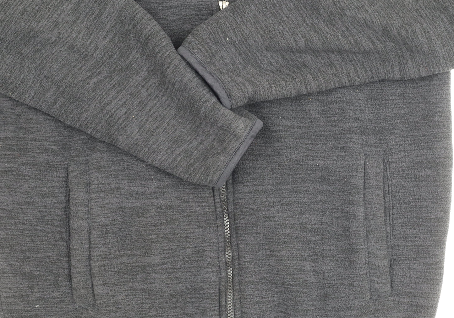 32 Degrees Heat Men's Black Fleece Jacket M, Autumn