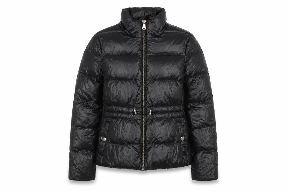 Womens UK Size S Zara Black Puffer Jacket