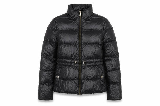 Womens UK Size S Zara Black Puffer Jacket