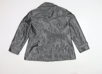 Womens UK Size 16 Marks and Spencer Grey Basic Jacket