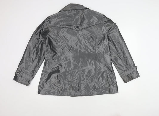 Womens UK Size 16 Marks and Spencer Grey Basic Jacket