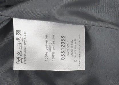 Womens UK Size 16 Marks and Spencer Grey Basic Jacket