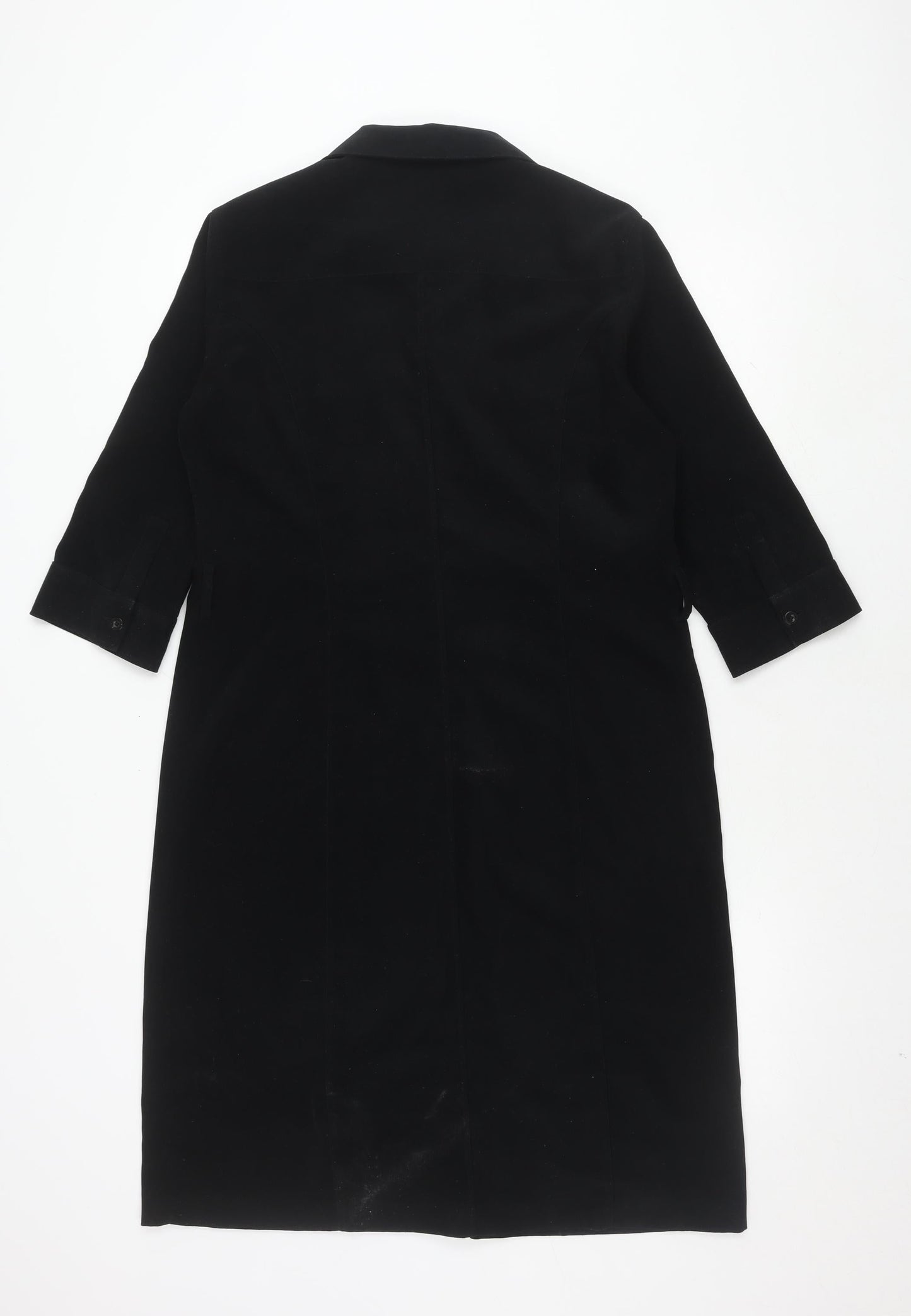 NEXT Women's Black Shirt Dress, Size 14, Classic Elegance