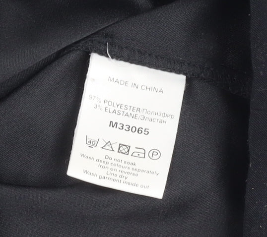 NEXT Women's Black Shirt Dress, Size 14, Classic Elegance