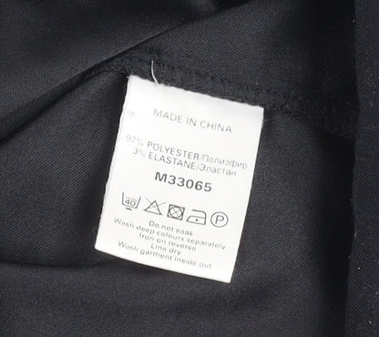 NEXT Women's Black Shirt Dress, Size 14, Classic Elegance