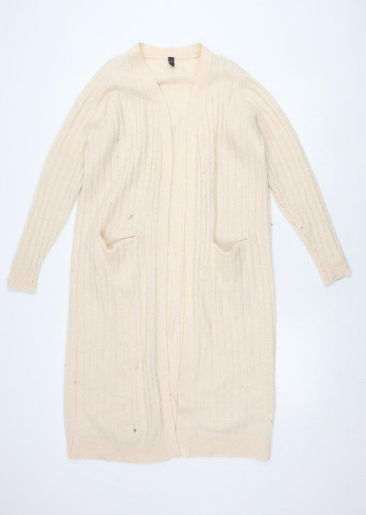 Womens UK Size M Y.A.S Beige Cardigan Jumper