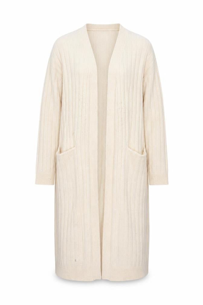 Womens UK Size M Y.A.S Beige Cardigan Jumper