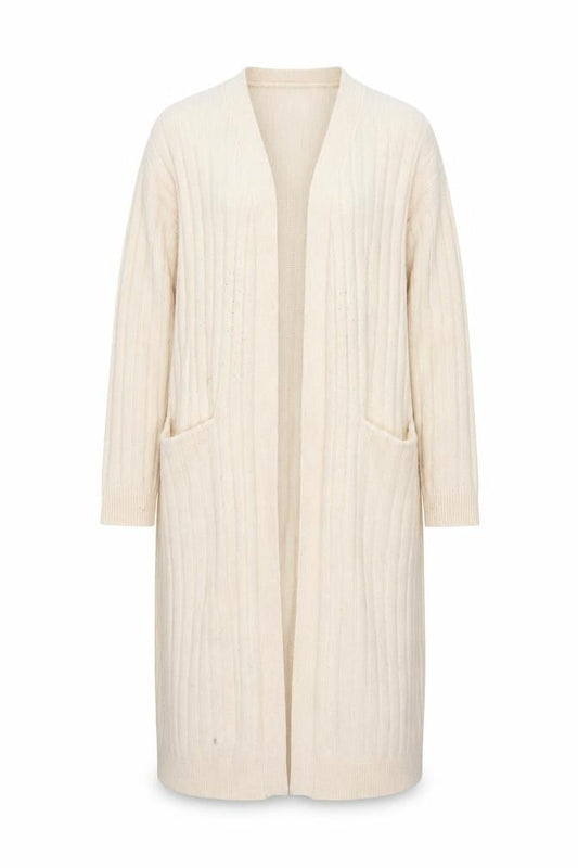 Womens UK Size M Y.A.S Beige Cardigan Jumper