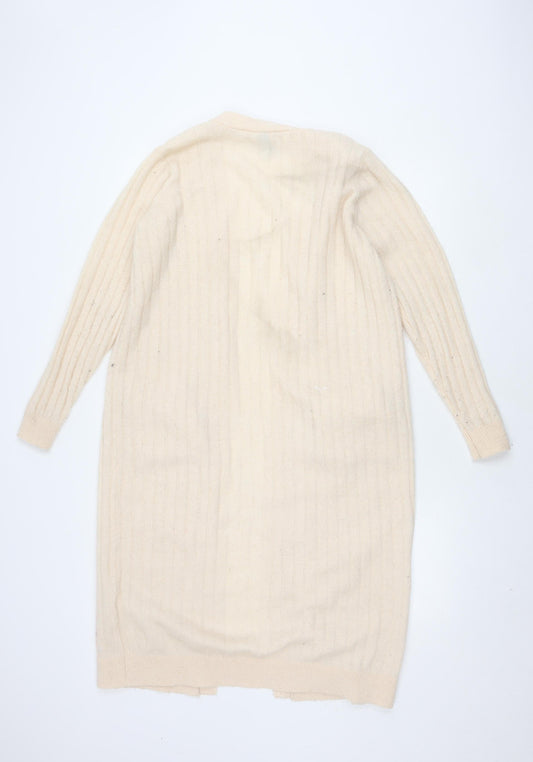 Womens UK Size M Y.A.S Beige Cardigan Jumper