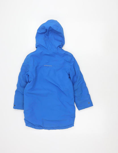 Regatta Boys' Blue Puffer Jacket 5-6 Yrs Hooded Winter