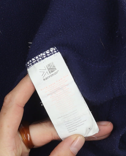 Karrimor Women's Blue Fleece Pullover Sweatshirt, Size 10