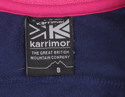 Karrimor Women's Blue Fleece Pullover Sweatshirt, Size 10