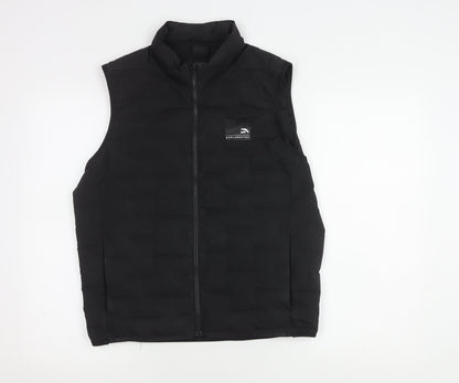 Anta Men's Black Waistcoat S Down Outdoor Hiking