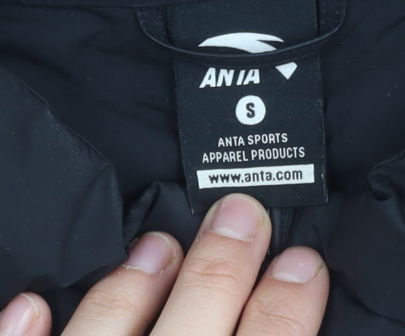 Anta Men's Black Waistcoat S Down Outdoor Hiking