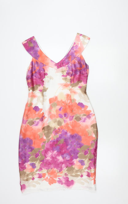 Stephanie Women's Multicoloured Floral Dress, Size 10