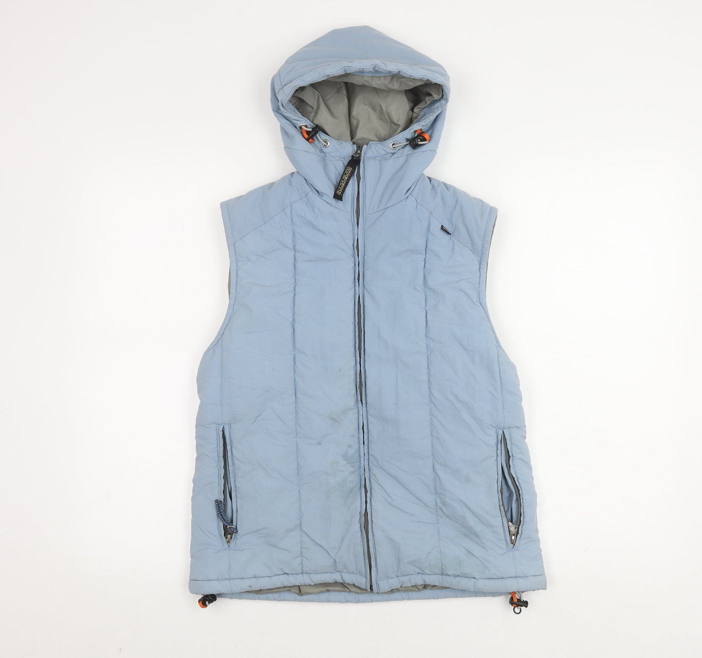 Napapijri Women's Blue Puffer Jacket S