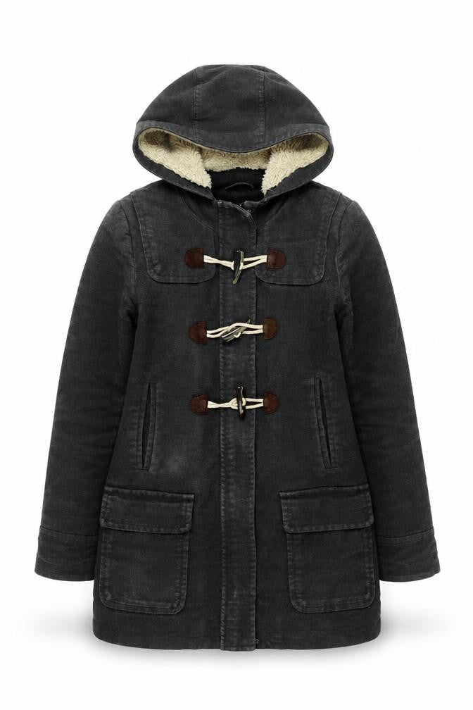 Womens UK Size 10 Boden Grey Duffle Coat