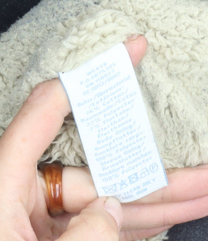 Boden Grey Hooded Toggle Coat Size 10 Women Casual