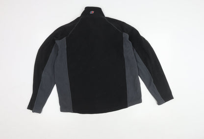 Berghaus Boys Black Fleece Hoodie M - Outdoor and Casual Wear