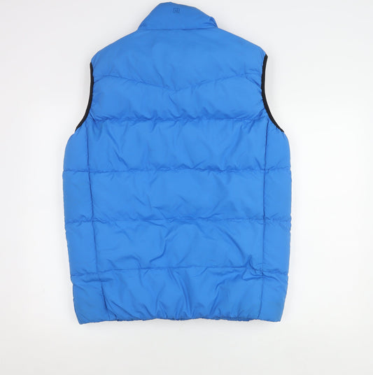 Mens UK Size M Hi Gear Blue Puffer Jacket