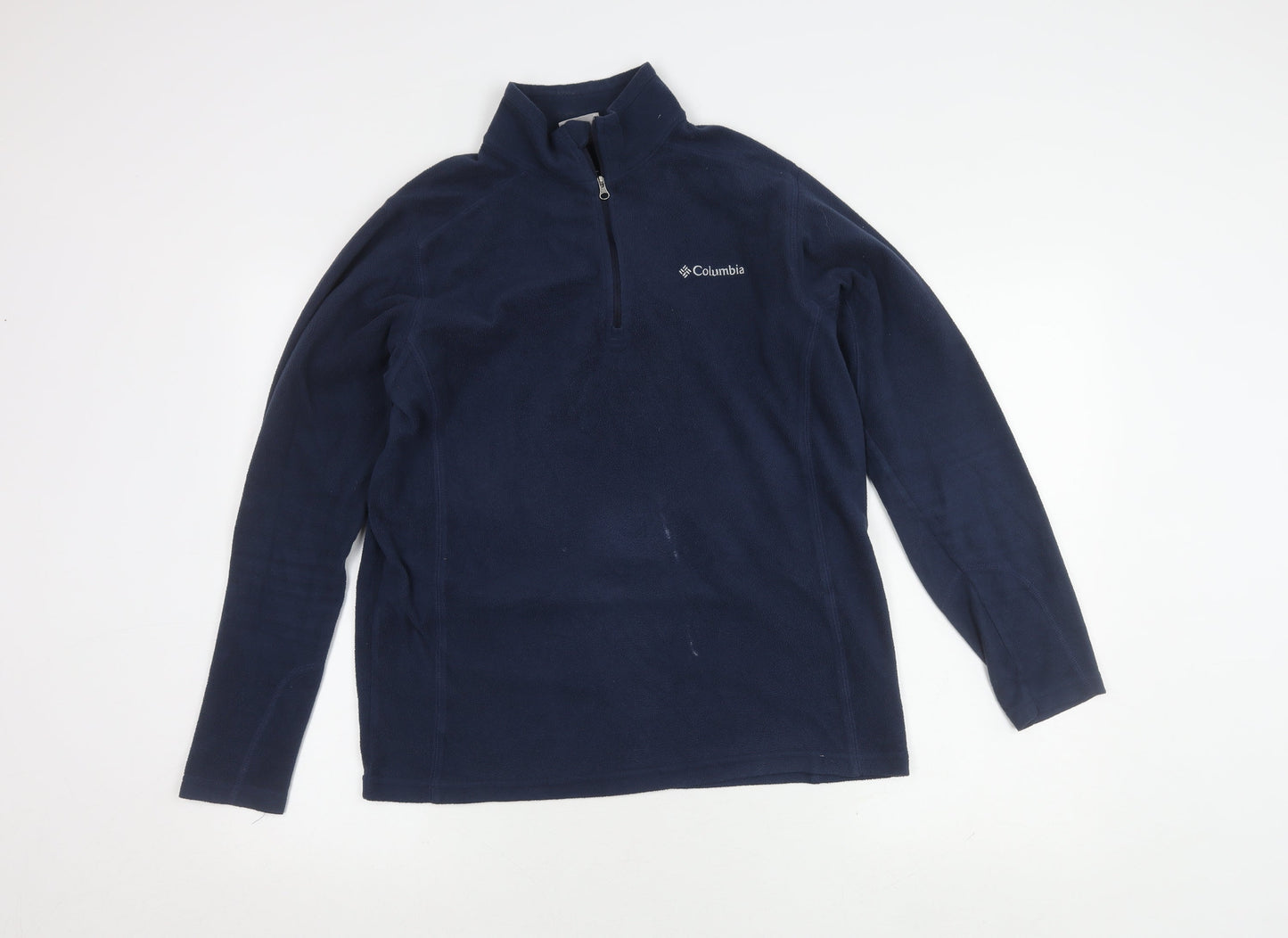 Columbia Women's Blue Fleece Sweatshirt Size S