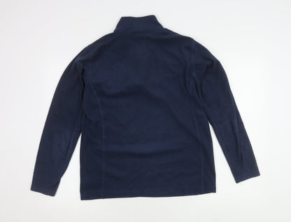 Columbia Women's Blue Fleece Sweatshirt Size S