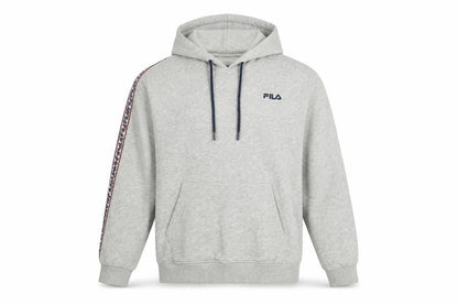 Mens UK Size L FILA Grey Pullover Hoodie