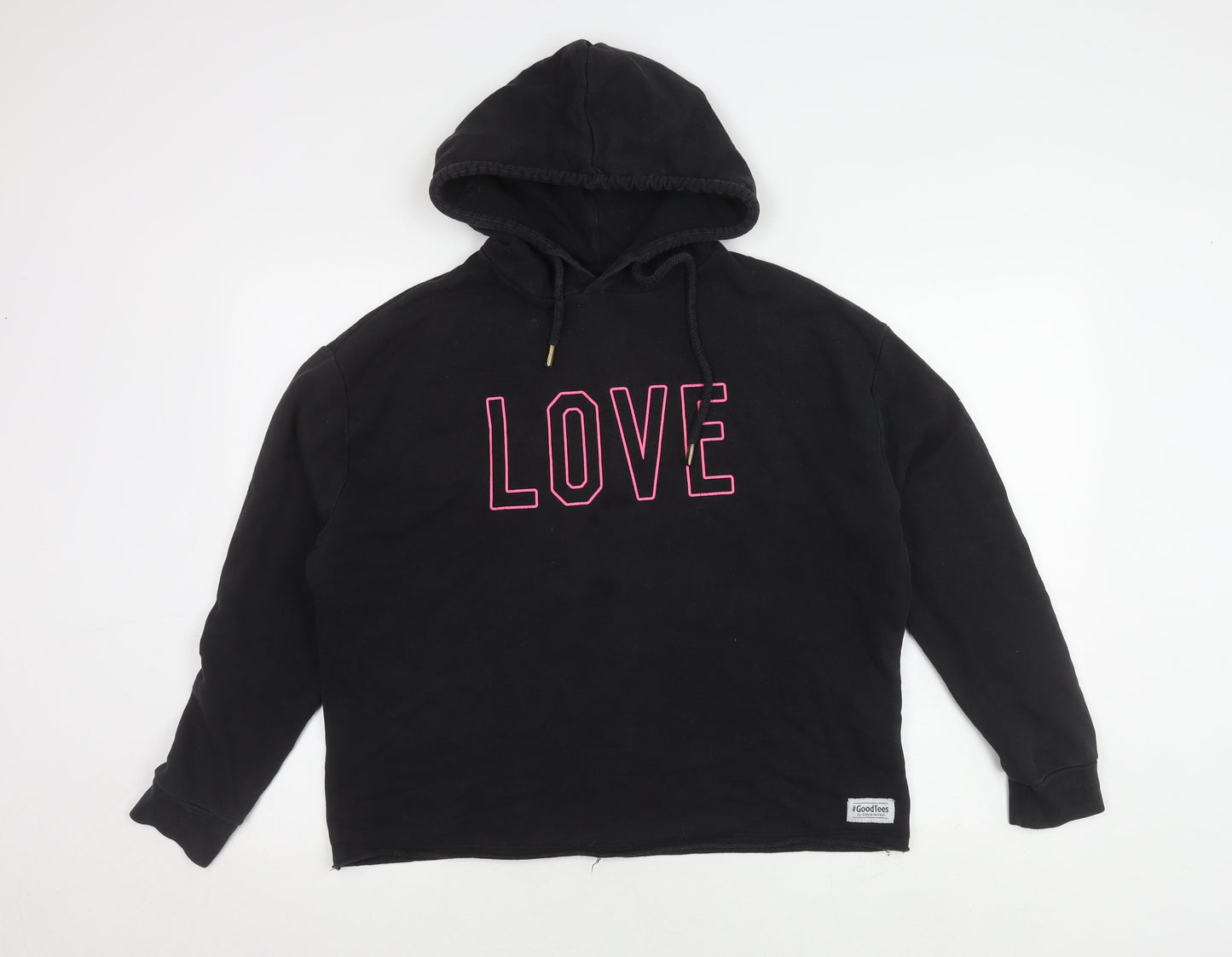 Selfish Mother Women's Black Pullover Hoodie - Size 2