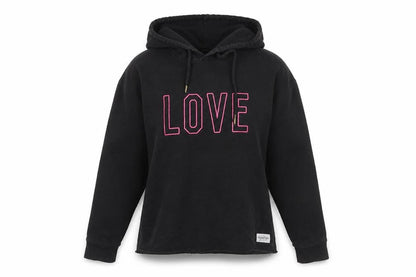 Selfish Mother Women's Black Pullover Hoodie - Size 2