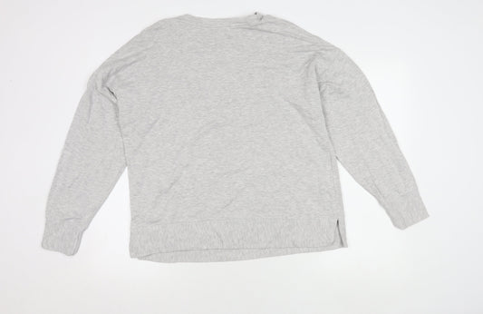 Womens UK Size L Oasis Grey Pullover Jumper