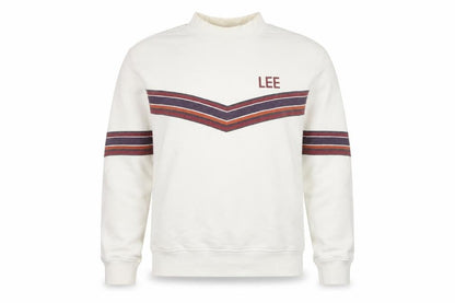 Womens UK Size S Lee White Pullover Sweatshirt