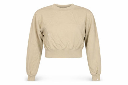 Womens UK Size 12 COLLUSION Beige Pullover Jumper