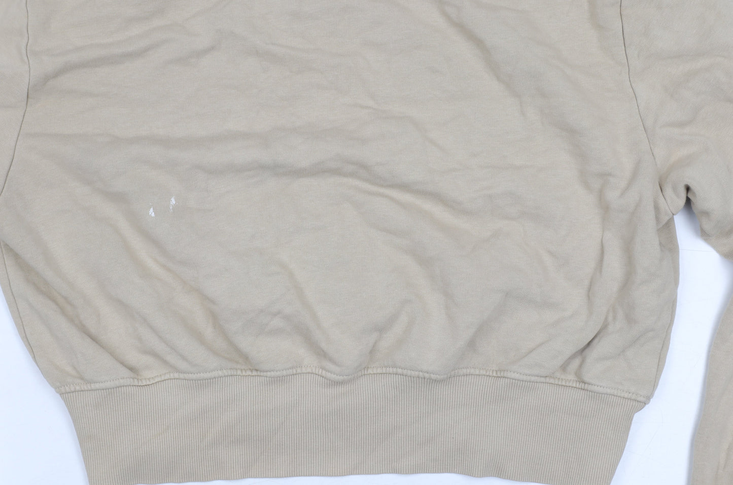 Womens UK Size 12 COLLUSION Beige Pullover Jumper