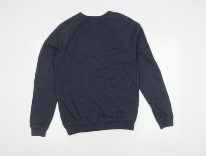 Mens UK Size S Jack Wills Blue Pullover Sweatshirt