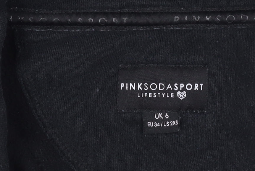 Pink Soda Women's Black 2XS Sweatshirt