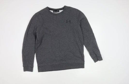 Under Armour Men's Grey Pullover Sweatshirt M