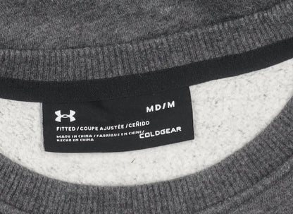 Under Armour Men's Grey Pullover Sweatshirt M
