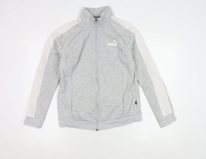 Womens UK Size M PUMA Grey Basic Jacket