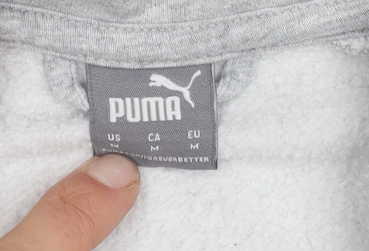 Womens UK Size M PUMA Grey Basic Jacket