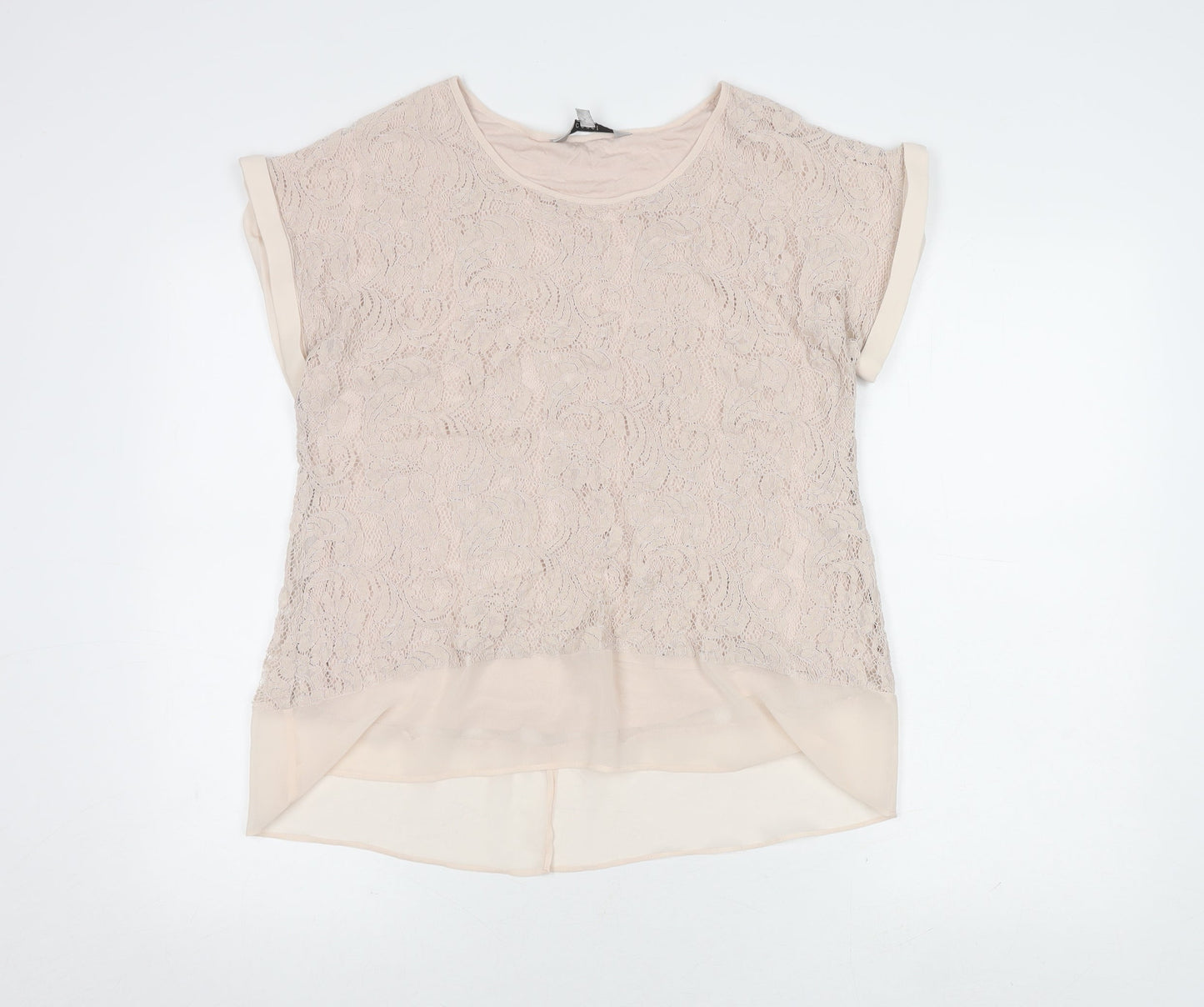 Womens UK Size Condition_16 Excellent Coast Beige Basic Blouse