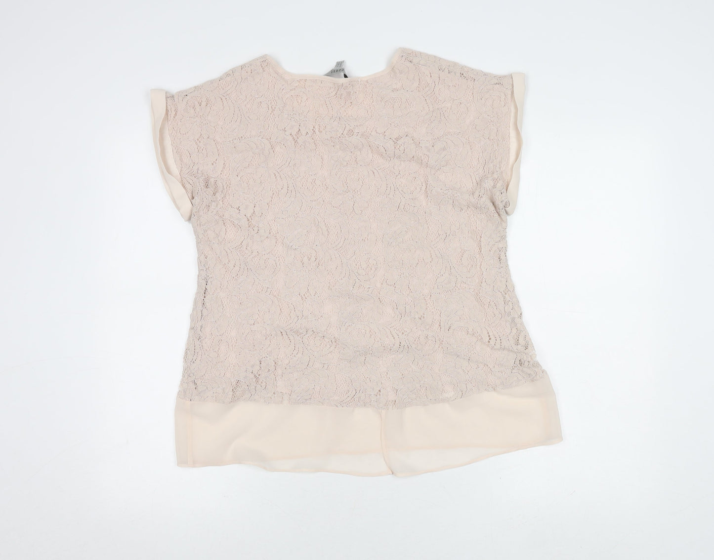 Womens UK Size Condition_16 Excellent Coast Beige Basic Blouse