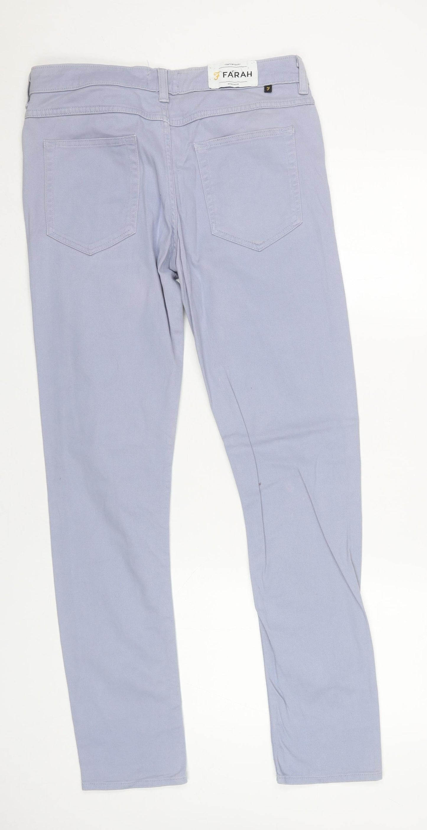 Farah Men's Blue Straight Jeans Size 32