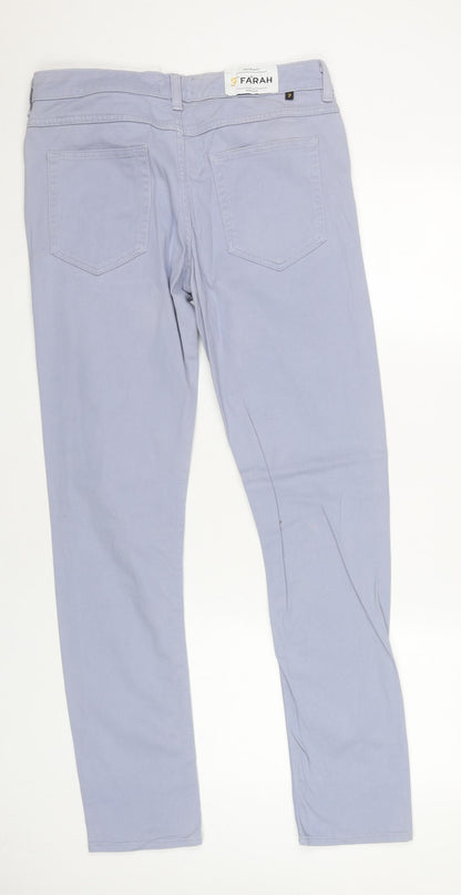 Farah Men's Blue Straight Jeans Size 32