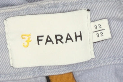 Farah Men's Blue Straight Jeans Size 32