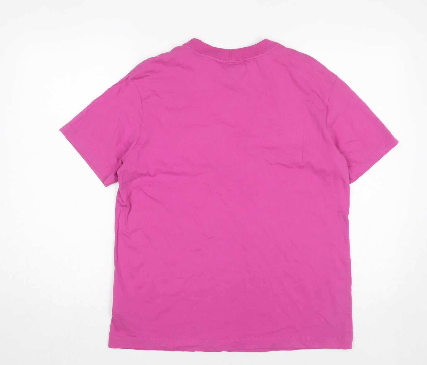Womens UK Size S Nike Pink Basic T-Shirt