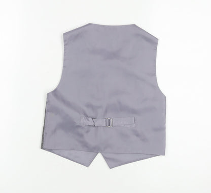 Thomas Nash Boys Grey Formal Waistcoat 5-6 Years Wedding Suit